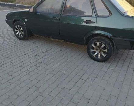 Зелений ВАЗ 21099, об'ємом двигуна 1.5 л та пробігом 300 тис. км за 1300 $, фото 4 на Automoto.ua