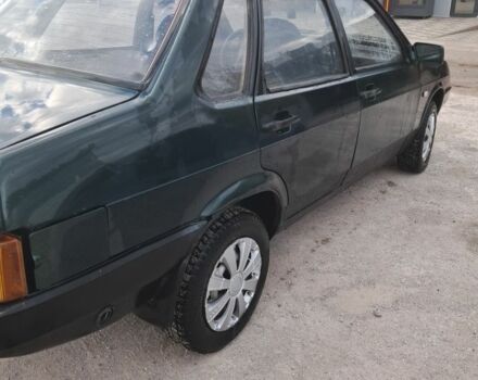 Зелений ВАЗ 21099, об'ємом двигуна 1 л та пробігом 150 тис. км за 971 $, фото 1 на Automoto.ua
