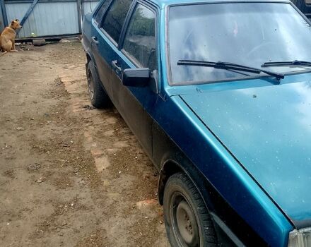 Зеленый ВАЗ 21099, объемом двигателя 1.5 л и пробегом 0 тыс. км за 850 $, фото 3 на Automoto.ua