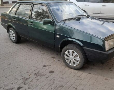 Зелений ВАЗ 21099, об'ємом двигуна 1 л та пробігом 150 тис. км за 971 $, фото 6 на Automoto.ua