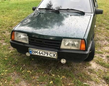 Зеленый ВАЗ 21099, объемом двигателя 1.5 л и пробегом 167 тыс. км за 1100 $, фото 3 на Automoto.ua
