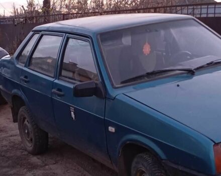 Зеленый ВАЗ 21099, объемом двигателя 1.5 л и пробегом 1 тыс. км за 1166 $, фото 1 на Automoto.ua