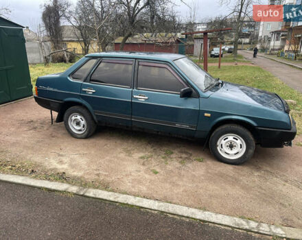 Зелений ВАЗ 21099, об'ємом двигуна 1.5 л та пробігом 213 тис. км за 1300 $, фото 4 на Automoto.ua