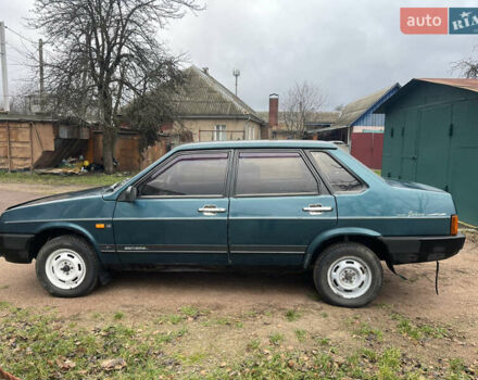 Зелений ВАЗ 21099, об'ємом двигуна 1.5 л та пробігом 213 тис. км за 1300 $, фото 2 на Automoto.ua