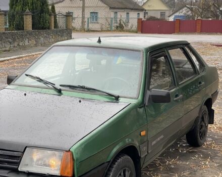 Зеленый ВАЗ 21099, объемом двигателя 1.5 л и пробегом 300 тыс. км за 700 $, фото 3 на Automoto.ua