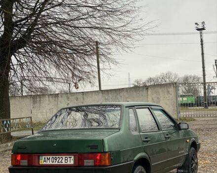 Зеленый ВАЗ 21099, объемом двигателя 1.5 л и пробегом 300 тыс. км за 700 $, фото 7 на Automoto.ua