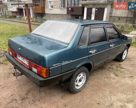 Зелений ВАЗ 21099, об'ємом двигуна 1.5 л та пробігом 213 тис. км за 1300 $, фото 3 на Automoto.ua