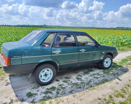 Зеленый ВАЗ 21099, объемом двигателя 1.5 л и пробегом 210 тыс. км за 1200 $, фото 5 на Automoto.ua