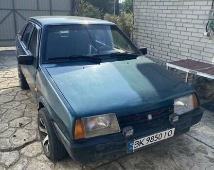 Зелений ВАЗ 21099, об'ємом двигуна 1.5 л та пробігом 250 тис. км за 1500 $, фото 1 на Automoto.ua