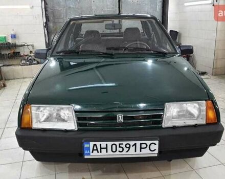 Зеленый ВАЗ 21099, объемом двигателя 1.5 л и пробегом 20 тыс. км за 2700 $, фото 3 на Automoto.ua