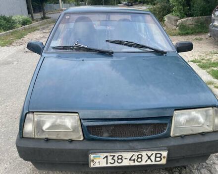 Зеленый ВАЗ 21099, объемом двигателя 1.5 л и пробегом 105 тыс. км за 1000 $, фото 3 на Automoto.ua