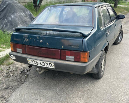 Зеленый ВАЗ 21099, объемом двигателя 1.5 л и пробегом 105 тыс. км за 1000 $, фото 2 на Automoto.ua