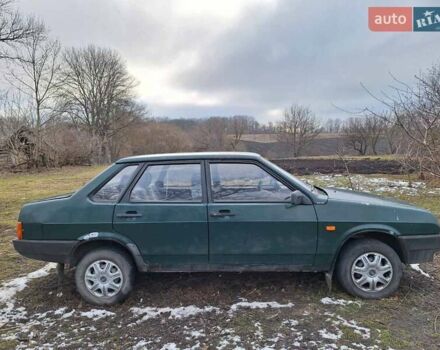 Зелений ВАЗ 21099, об'ємом двигуна 1.5 л та пробігом 160 тис. км за 1200 $, фото 4 на Automoto.ua