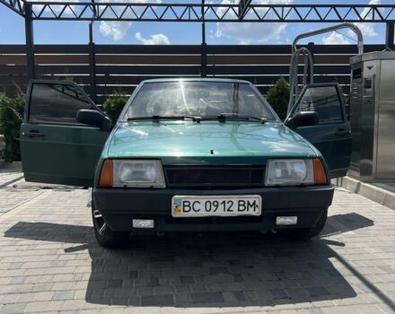 Зеленый ВАЗ 21099, объемом двигателя 1.5 л и пробегом 400 тыс. км за 1300 $, фото 7 на Automoto.ua
