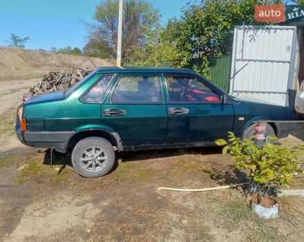 Зелений ВАЗ 21099, об'ємом двигуна 1.5 л та пробігом 150 тис. км за 1500 $, фото 18 на Automoto.ua