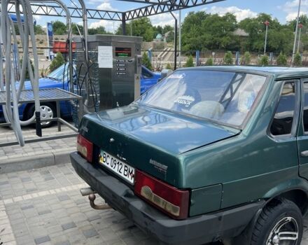 Зеленый ВАЗ 21099, объемом двигателя 1.5 л и пробегом 400 тыс. км за 1300 $, фото 3 на Automoto.ua