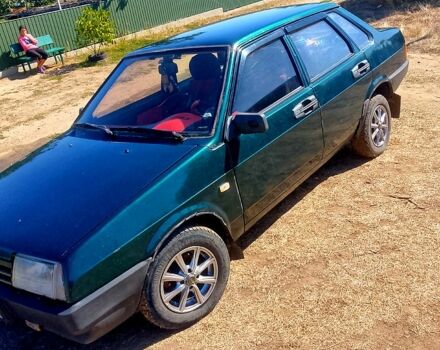 Зеленый ВАЗ 21099, объемом двигателя 1.5 л и пробегом 0 тыс. км за 1500 $, фото 1 на Automoto.ua