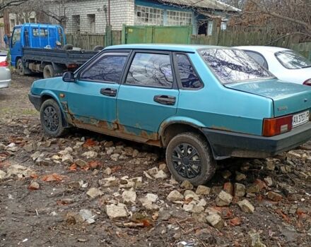 Зеленый ВАЗ 21099, объемом двигателя 0 л и пробегом 1000 тыс. км за 650 $, фото 4 на Automoto.ua