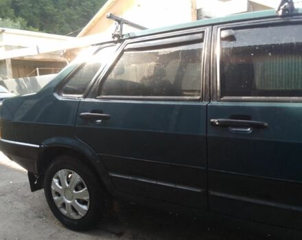 Зеленый ВАЗ 21099, объемом двигателя 1.5 л и пробегом 1000 тыс. км за 1100 $, фото 3 на Automoto.ua