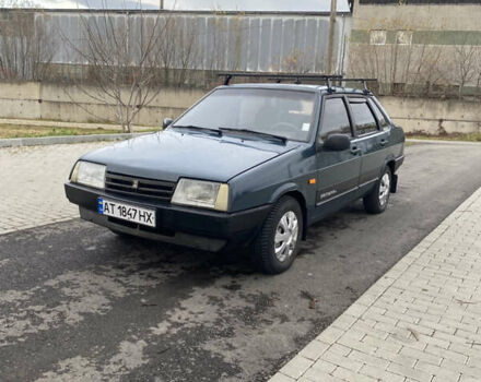 Зеленый ВАЗ 21099, объемом двигателя 1.5 л и пробегом 150 тыс. км за 1550 $, фото 2 на Automoto.ua