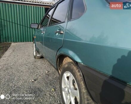 Зеленый ВАЗ 21099, объемом двигателя 1.5 л и пробегом 99 тыс. км за 2650 $, фото 6 на Automoto.ua