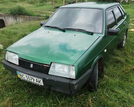 Зеленый ВАЗ 21099, объемом двигателя 1.5 л и пробегом 43 тыс. км за 1200 $, фото 12 на Automoto.ua