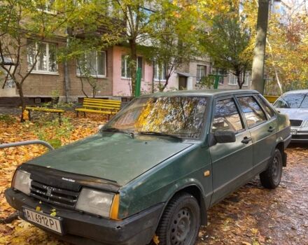 Зеленый ВАЗ 21099, объемом двигателя 1.5 л и пробегом 100 тыс. км за 1000 $, фото 4 на Automoto.ua