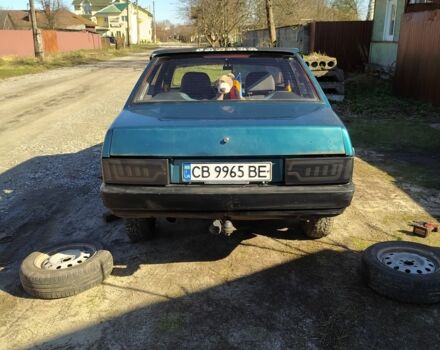 Зеленый ВАЗ 21099, объемом двигателя 1.5 л и пробегом 275 тыс. км за 1255 $, фото 3 на Automoto.ua