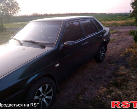 Зеленый ВАЗ 21099, объемом двигателя 1.5 л и пробегом 210 тыс. км за 1800 $, фото 2 на Automoto.ua