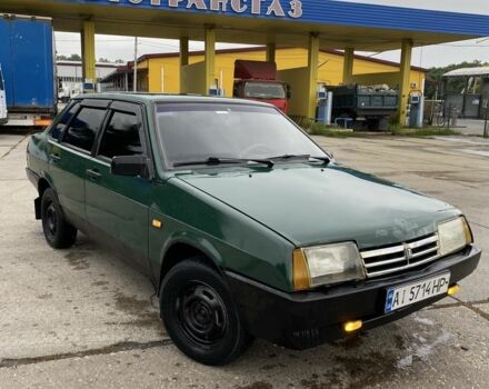 Зеленый ВАЗ 21099, объемом двигателя 1.5 л и пробегом 150 тыс. км за 882 $, фото 2 на Automoto.ua