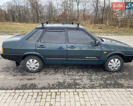 Зеленый ВАЗ 21099, объемом двигателя 1.5 л и пробегом 150 тыс. км за 1550 $, фото 3 на Automoto.ua