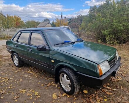 Зелений ВАЗ 21099, об'ємом двигуна 1.5 л та пробігом 250 тис. км за 677 $, фото 1 на Automoto.ua