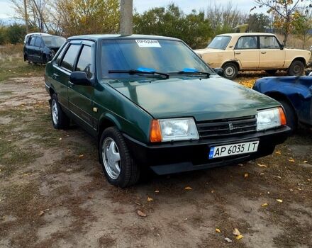 Зеленый ВАЗ 21099, объемом двигателя 1.5 л и пробегом 250 тыс. км за 670 $, фото 3 на Automoto.ua