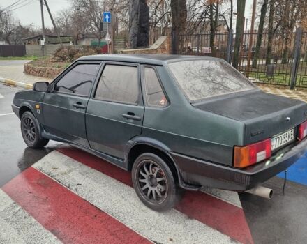 Зеленый ВАЗ 21099, объемом двигателя 2 л и пробегом 234 тыс. км за 1850 $, фото 5 на Automoto.ua