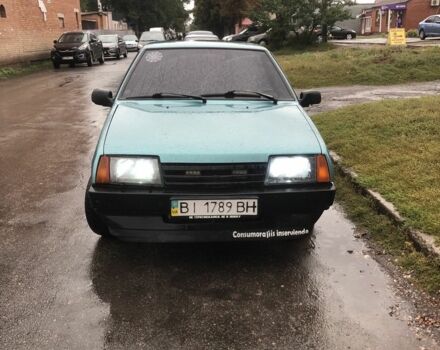 Зеленый ВАЗ 21099, объемом двигателя 1.5 л и пробегом 1000 тыс. км за 1450 $, фото 6 на Automoto.ua