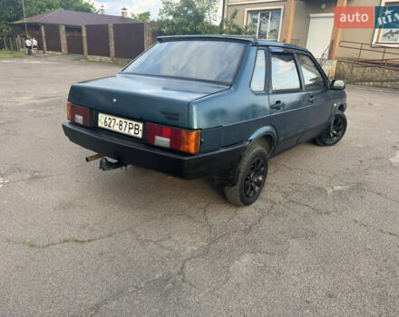 Зеленый ВАЗ 21099, объемом двигателя 1.5 л и пробегом 290 тыс. км за 1000 $, фото 4 на Automoto.ua