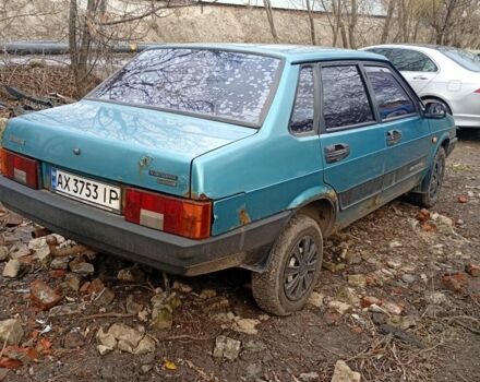 Зеленый ВАЗ 21099, объемом двигателя 0 л и пробегом 1000 тыс. км за 650 $, фото 3 на Automoto.ua