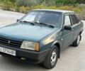 Зеленый ВАЗ 21099, объемом двигателя 1.5 л и пробегом 323 тыс. км за 750 $, фото 1 на Automoto.ua