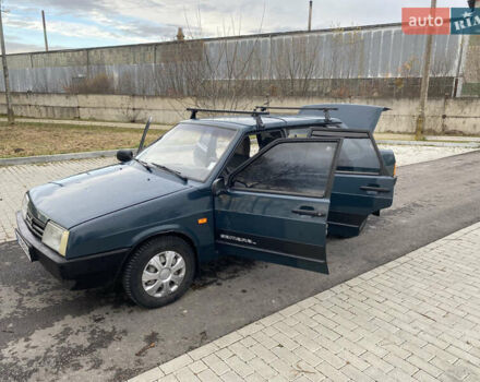 Зеленый ВАЗ 21099, объемом двигателя 1.5 л и пробегом 150 тыс. км за 1550 $, фото 7 на Automoto.ua