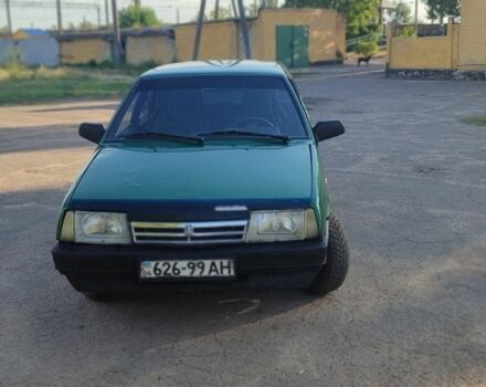 Зеленый ВАЗ 21099, объемом двигателя 1.5 л и пробегом 250 тыс. км за 1100 $, фото 6 на Automoto.ua