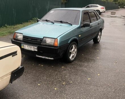 Зеленый ВАЗ 21099, объемом двигателя 1.5 л и пробегом 1000 тыс. км за 1450 $, фото 4 на Automoto.ua