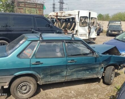 Зеленый ВАЗ 21099, объемом двигателя 1.5 л и пробегом 200 тыс. км за 500 $, фото 28 на Automoto.ua