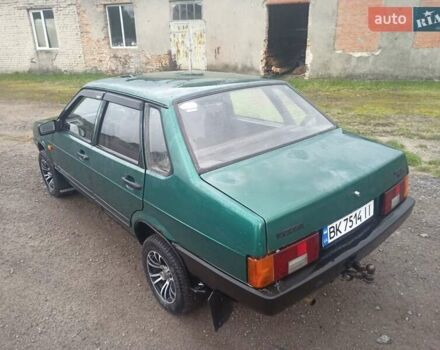 Зелений ВАЗ 21099, об'ємом двигуна 1.5 л та пробігом 343 тис. км за 750 $, фото 3 на Automoto.ua