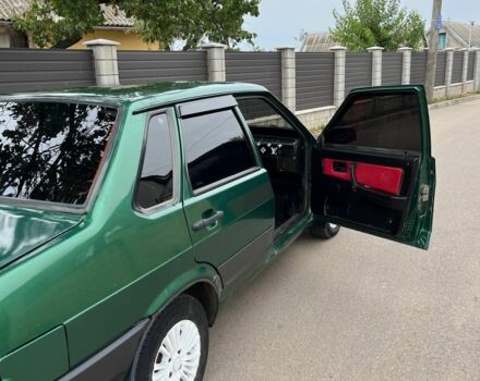 Зелений ВАЗ 21099, об'ємом двигуна 1.5 л та пробігом 125 тис. км за 1400 $, фото 1 на Automoto.ua