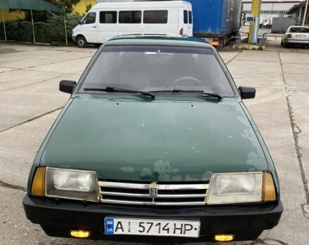 Зеленый ВАЗ 21099, объемом двигателя 1.5 л и пробегом 150 тыс. км за 882 $, фото 1 на Automoto.ua