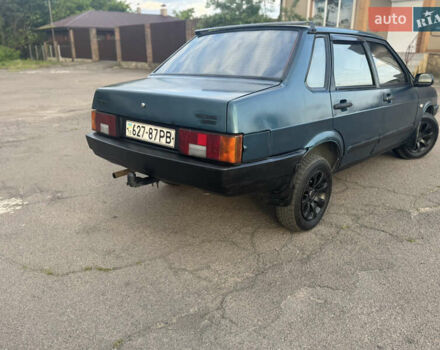 Зеленый ВАЗ 21099, объемом двигателя 1.5 л и пробегом 290 тыс. км за 1000 $, фото 5 на Automoto.ua