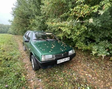 Зеленый ВАЗ 21099, объемом двигателя 1.5 л и пробегом 2 тыс. км за 1000 $, фото 2 на Automoto.ua