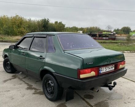 Зеленый ВАЗ 21099, объемом двигателя 1.5 л и пробегом 150 тыс. км за 882 $, фото 5 на Automoto.ua