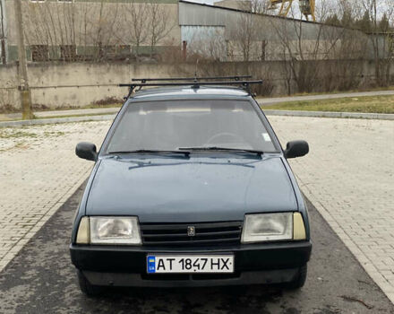 Зеленый ВАЗ 21099, объемом двигателя 1.5 л и пробегом 150 тыс. км за 1550 $, фото 1 на Automoto.ua