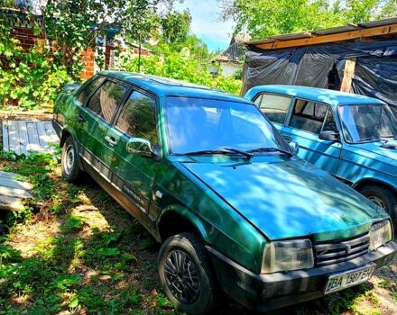 Зеленый ВАЗ 21099, объемом двигателя 1.5 л и пробегом 0 тыс. км за 1000 $, фото 2 на Automoto.ua